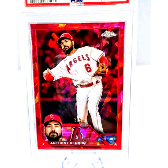 Sp 03/05 #640 Topps Chrome Sapphire Red Refractor #640 Anthony Rendon - Picture 2 of 8